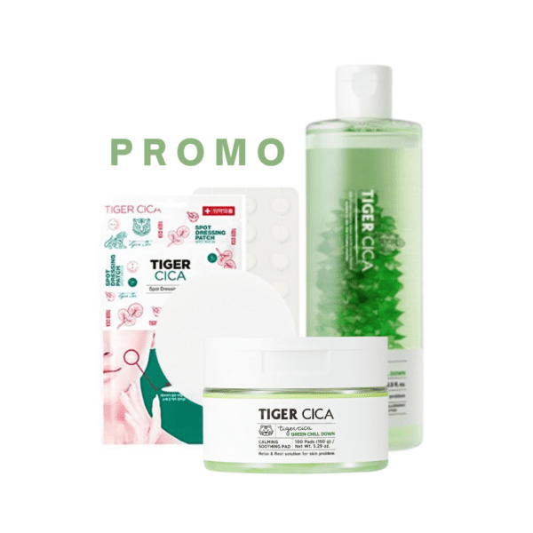 Tiger Cica Set (Piel Grasa - Acné)